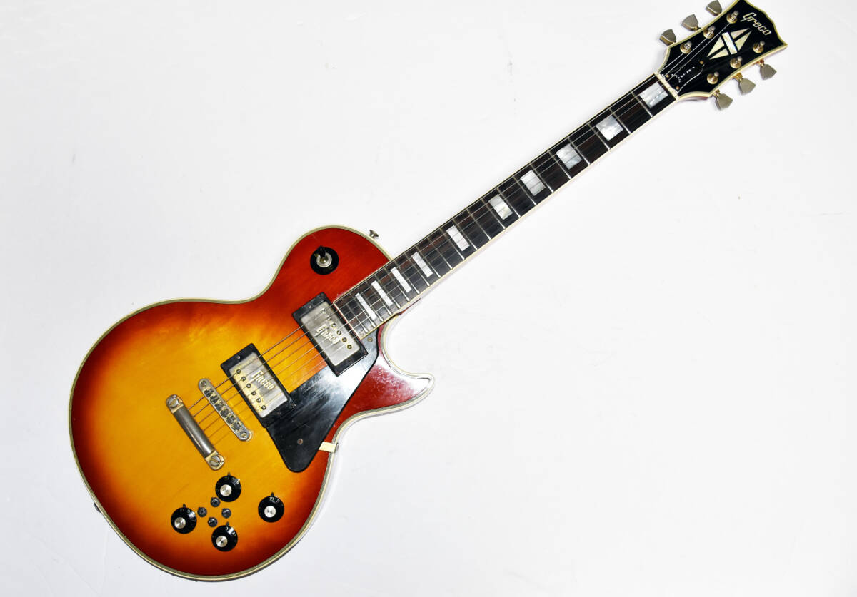 Greco Les Paul Custom EG550R Cherry Sunburst 1975年製_画像2