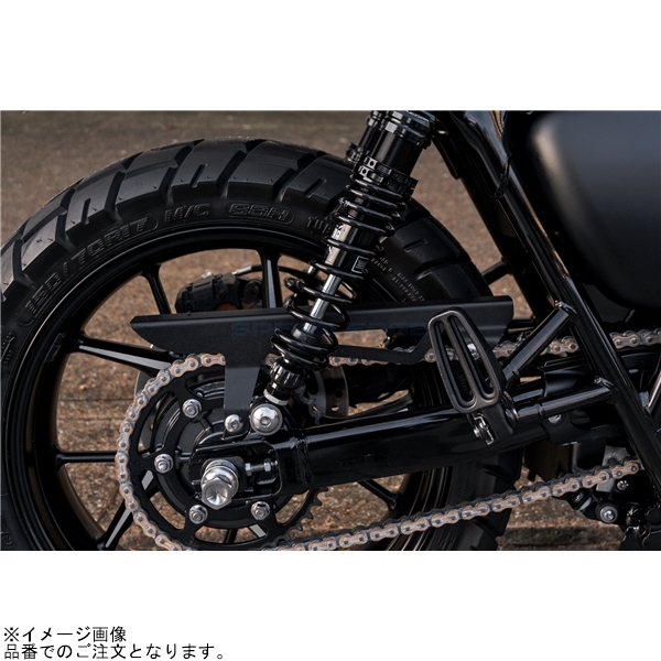 在庫あり Motone モートーン CSS006 チェーンガード TANTO ブラック T100/T120 SpeedTwin900 Scrambler900_画像2