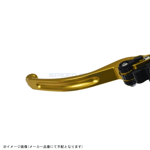 在庫あり EFFEX エフェックス EAL033G スムースフィットレバー ゴールド YZF-R1/M 15-20_画像3