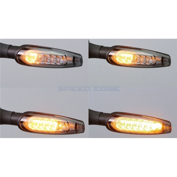 在庫あり KIJIMA キジマ 219-5177A ウインカーランプ TRシーケンシャル2 LED 12V5.3W 2個セット_画像1