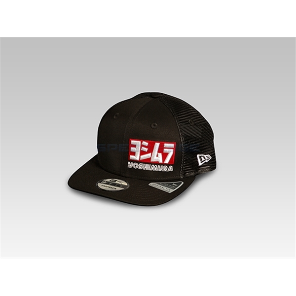 在庫あり YOSHIMURA ヨシムラ 902-220-1100 NEW ERA CAP(ブラック)メッシュ_画像1