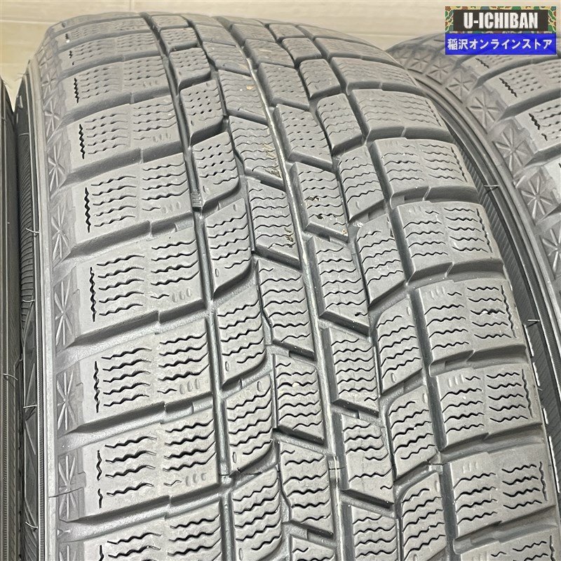 マークⅡ オーリス 等 ロクサーニスポーツ 6.5-16+38 5H114.3 グッドイヤー アイスナビ6 205/55R16 16インチ スタッドレス 4本セット 009の画像9