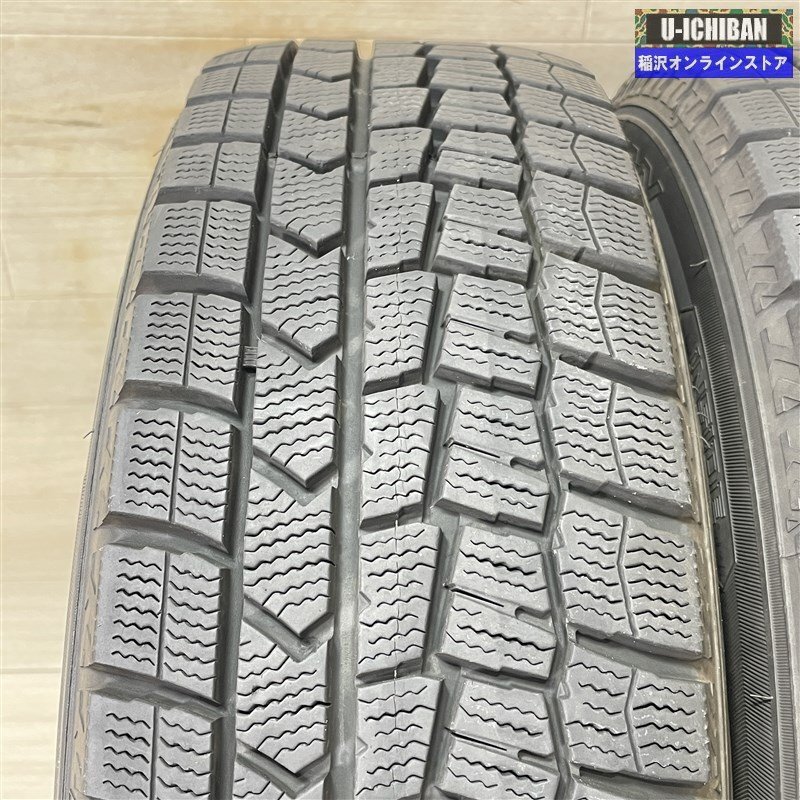 フィット シャトル 等 アクセルファイブ 5.5-15+50 4H100 ダンロップ WM02 175/65R15 15インチ スタッドレス 4本セット 009の画像8