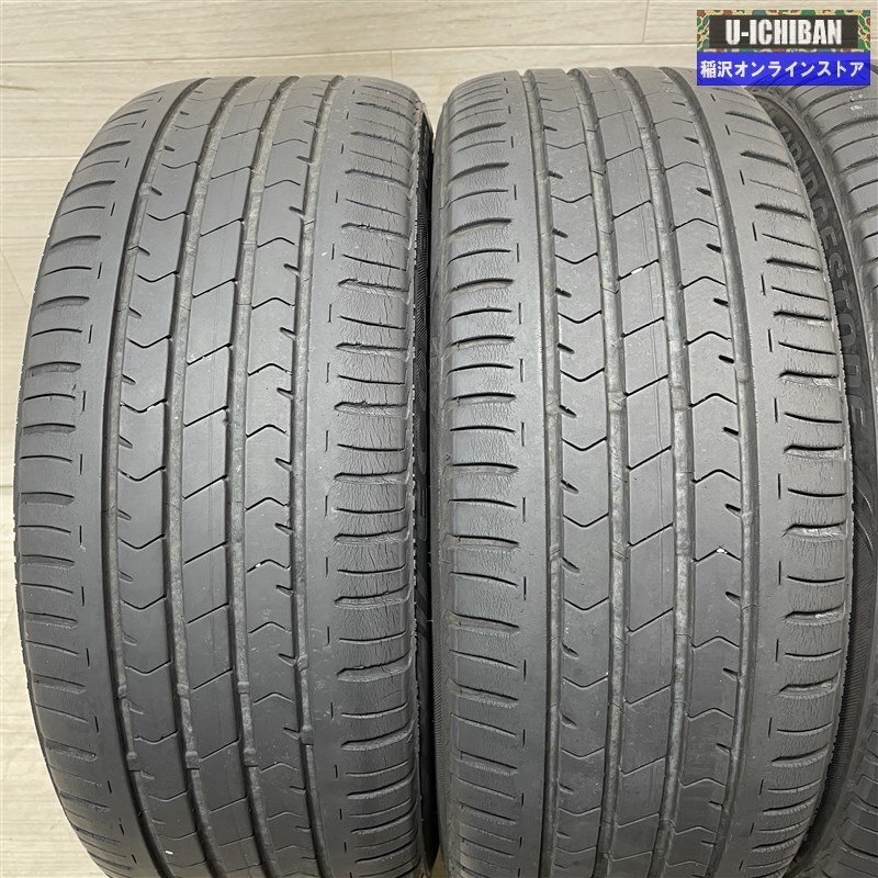 50系 プリウス 純正 7-17+50 5H100 ブリヂストン エコピアNH100 215/45R17 17インチ 4本セット 009の画像9