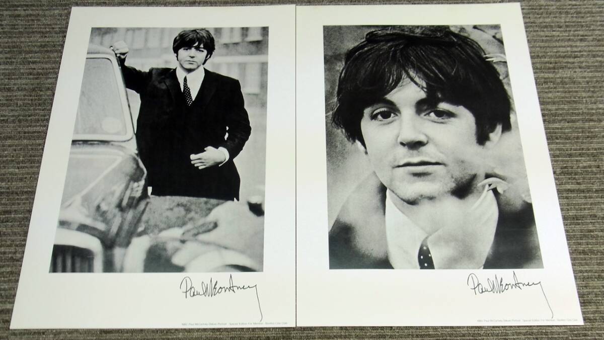 YI ア4-14 ポートレート写真集 「PAUL McCARTNEY DELUXE PORTRAIT」 1980 SPECIAL EDITION ポール・マッカートニー ビートルズ _画像5
