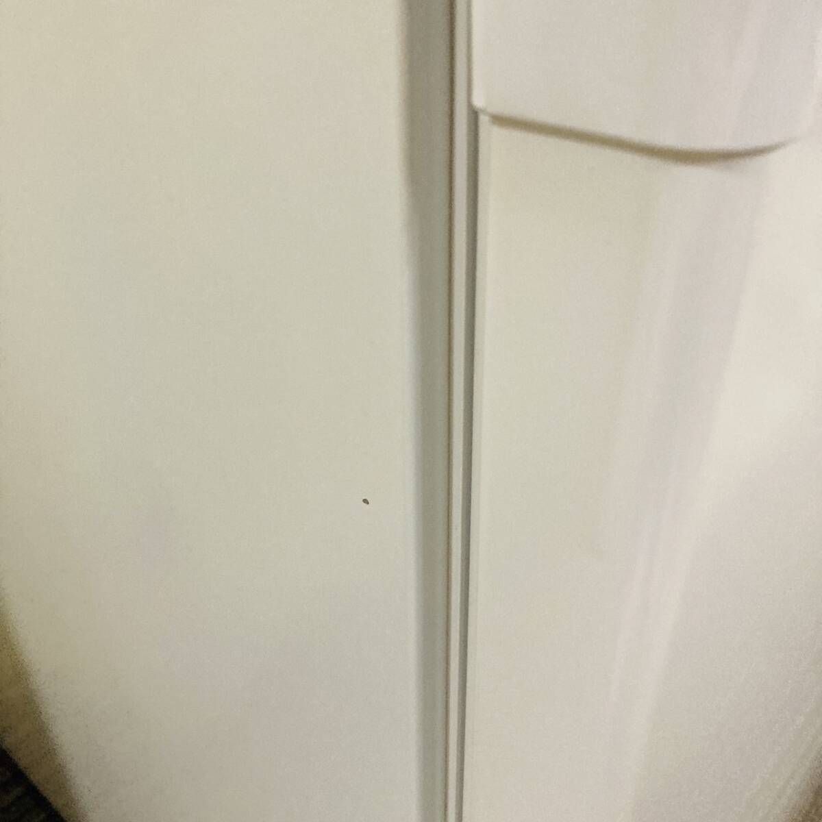 送料無料!!IRIS OHYAMA アイリスオーヤマ 90L 冷凍冷蔵庫 IRR-A09TW-W 2ドア冷蔵庫 右開き 一人暮らし ホワイト 動作品 2019年製/041-28の画像7