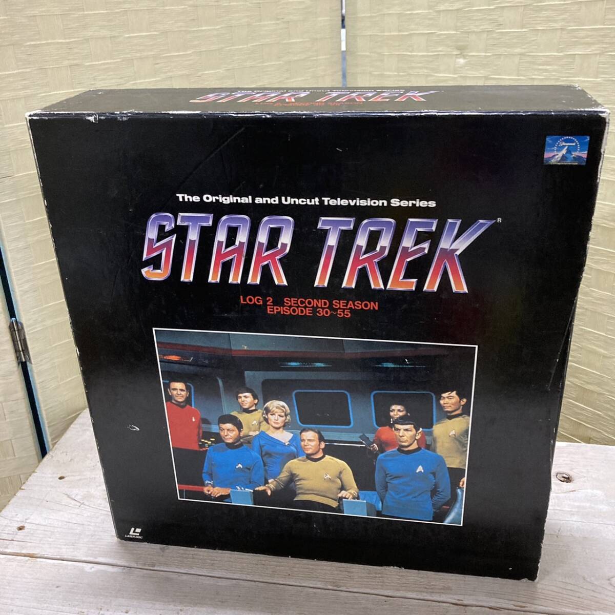 STAR TREK LOG 2 レーザーディスク(LD) スタートレック 欠品あり 現状品/042-09の画像1