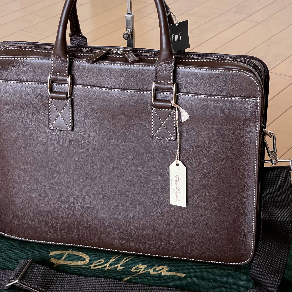 【新品・定価86,400円】Isetanmens Dell`ga デルガ italy(保存袋付)_画像10