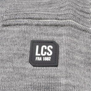 【グレー杢 LLサイズ】 ルコックゴルフ セーター メンズ QGMWJL01 手洗い可 クルーネックセーター ニット 2023年秋冬新作_画像2