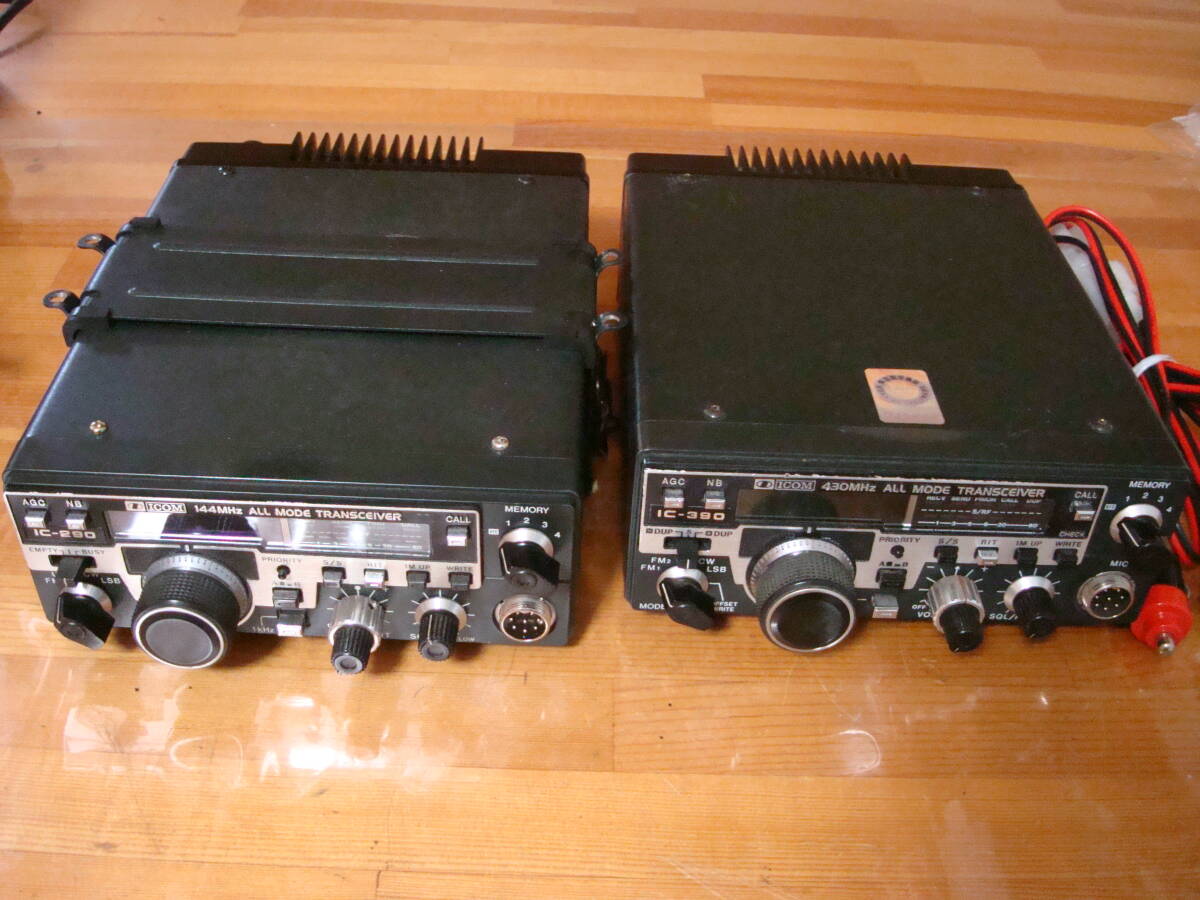 ICOM IC-290 IC-390 2 шт. комплект б/у товар 