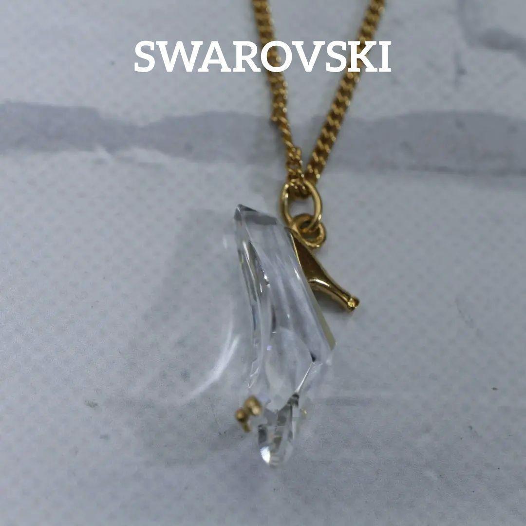 【匿名配送】 SWAROVSKI スワロフスキー ネックレス ゴールド ヒールの画像1