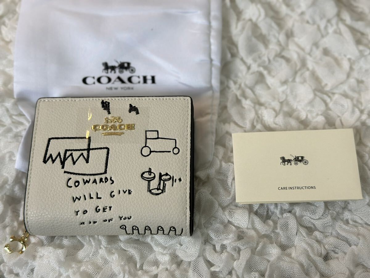 COACH コーチ 二つ折り財布 ミニ財布 C5587 新品 170_画像1