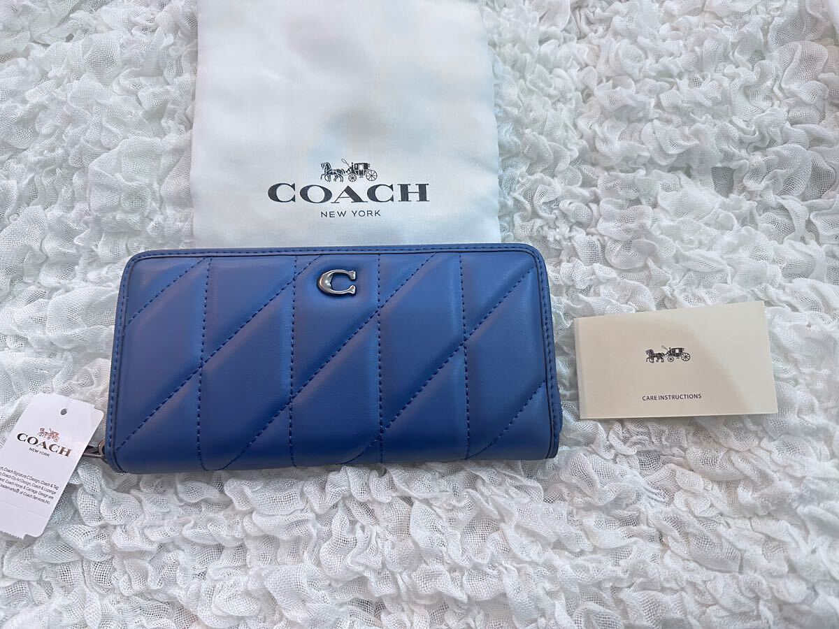 COACH コーチ 長財布 ラウンドファスナー C8570 新品 31の画像1