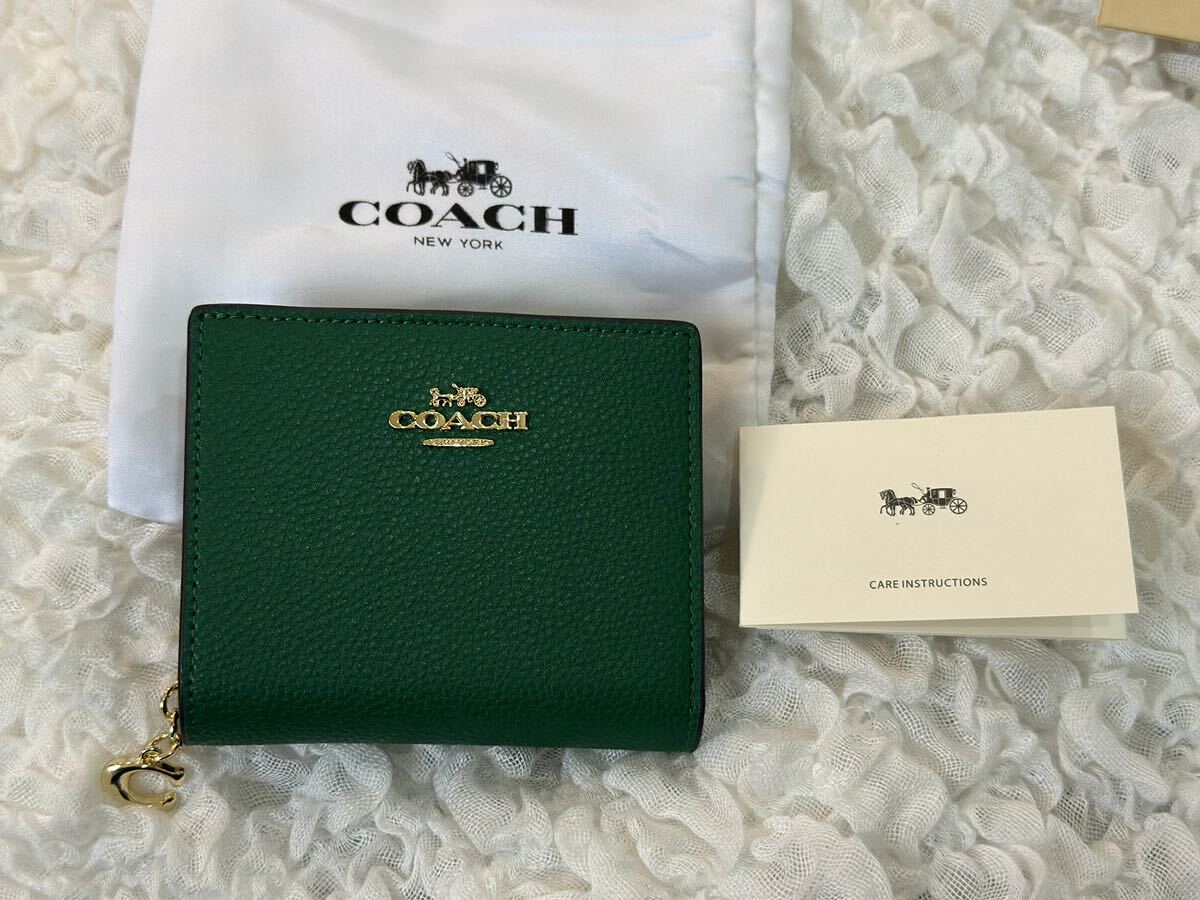 COACH コーチ 二つ折り財布 ミニ財布 C2862 新品 174_画像1