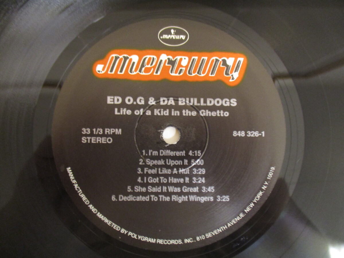 Ed O.G & Da Bulldogs / Life Of A Kid In The Ghetto *再発US盤 (HR 1)の画像3