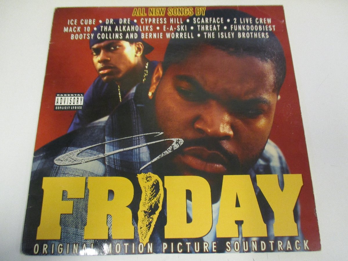 LP2枚組 『O.S.T. / Friday』 ICE CUEE DR DRE SCARFACE CYPRESS HILL MACK10 RICK JAMES BOOTSY ROGER #の画像1