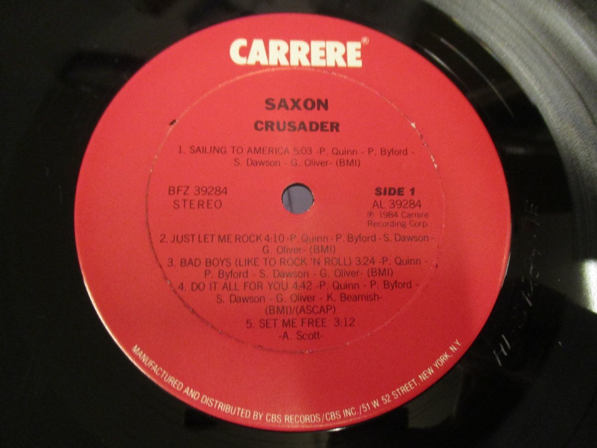 LP 『Saxon / Crusader』の画像3