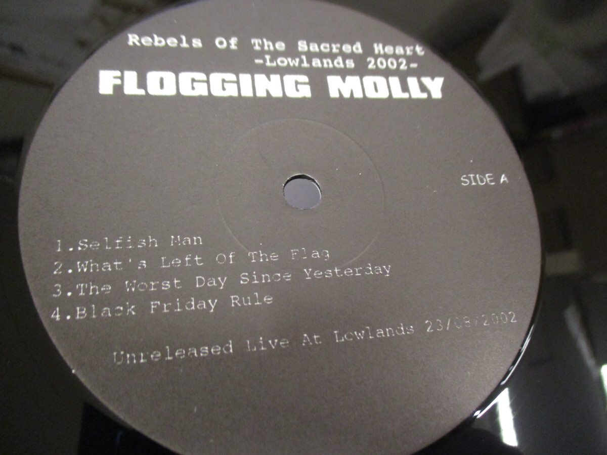 LP FLOGGING MOLLY / REBELS OF THE SACRED HEART -LOWLANDS 2002- (Z2)の画像7