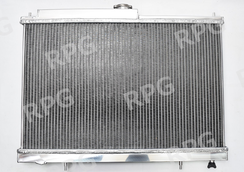 3層 52MM アルミ ラジエーター スカイライン R33 GTS-T RB25DET ラジエターの画像2