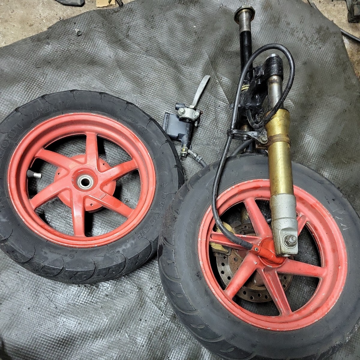 Bibian 比比昂 - ホンダ スカッシュ AB11 足回り ライブディオZX Bibian 比比昂 - ホンダ スカッシュ AB11 足回り ライブディオZX