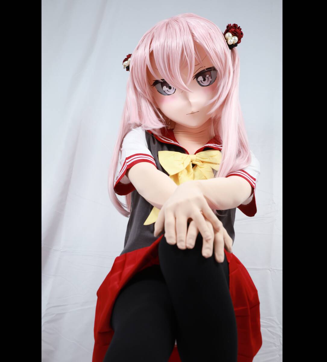 【着ぐるみマスク＋衣装】 着せ恋 美少女着ぐるみ マスク kigurumi コスプレ コスチューム 衣装付き の画像1