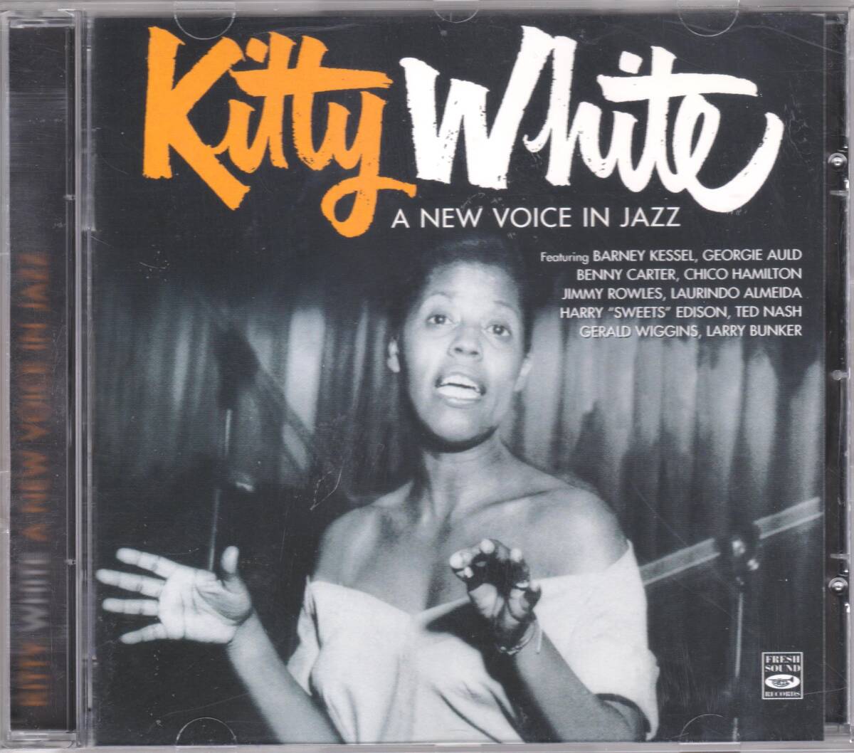 ☆KITTY WHITE(キティ・ホワイト)/A New Voice In Jazz＆Sweet Talk『55年＆58年録音の豪華メンバー参加の超大名盤２in１』◆初CD化＆レア_画像1