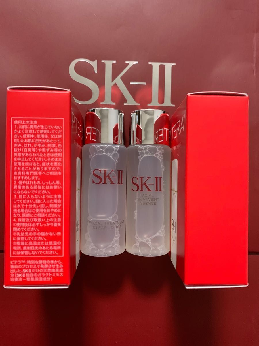 SK-IIコフレGWP キット Type:C フェイシャル トリートメント エッセンス& クリアローション各30mL×20本