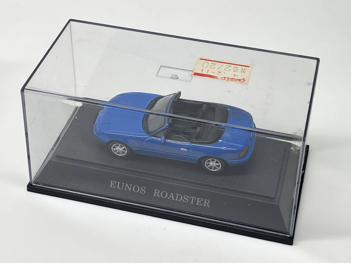 EBBRO EBBRO 1/43 Eunos Roadster EUNOS ROADSTER (BLUE) прекрасный товар * твердый / мягкий верх имеется * миникар 