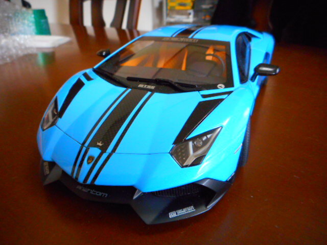 ★★1/18 ランボルギーニ アウ゛ェンタドール LP720-4 50thアニバーサリー ブルー Aventador 50th anniversary Autoart★★_画像1