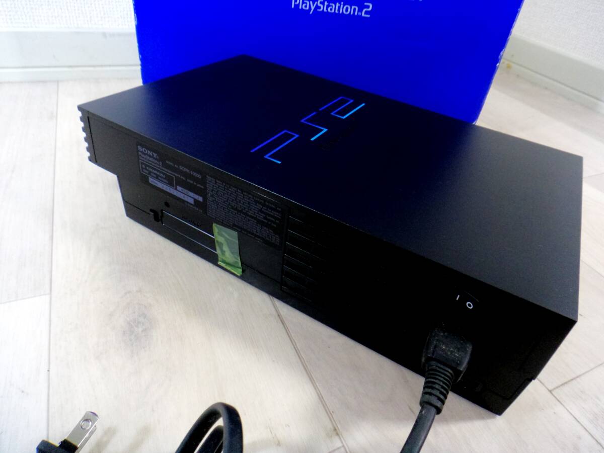 Y2610 PlayStation2本体（SCPH-10000） PS2 箱付 プレステ２ プレーステーション２の画像2