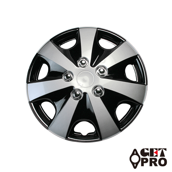 [Get Pro] Колесо-крышка 14 дюймов 1 набор 4 наборов (серебро и черный) Daihatsu Tantan Exe Wheel Cap Get-Pro