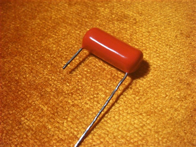 Vintage Sprague Orange Drop 418P Capacitor 0.033uf / 400V コンデンサー 0.033μf_画像2