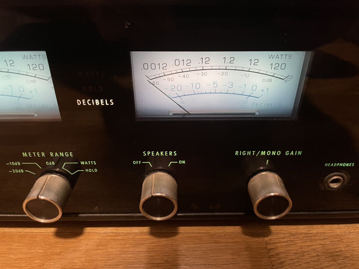 ☆McIntosh マッキントッシュ MC2125 アンプ 中古 通電確認済み 現状品 の画像5