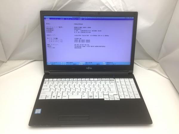 ジャンク!FUJITSU A576/TX○Core i5 6360U 2.0G 12G 500G_画像1