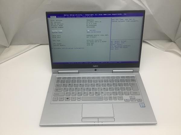 ジャンク!NEC PC-HZ550GAS○Core i5 7200U 2.5G 4G 256G_画像1