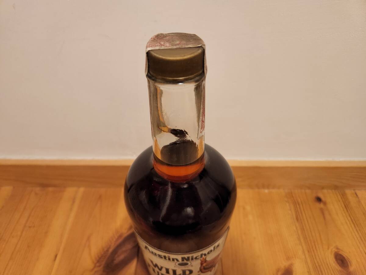 1.14L 旧ボトル☆ WILD TURKEY 8YEARS OLD ワイルドターキー 8年 1140ml 50.5% 未開栓の画像3