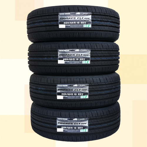 225/55R19 99V TOYO トーヨー プロクセス PROXES CL1 SUV 24年製 正規品 4本送料税込 \64,400 より 1_画像1