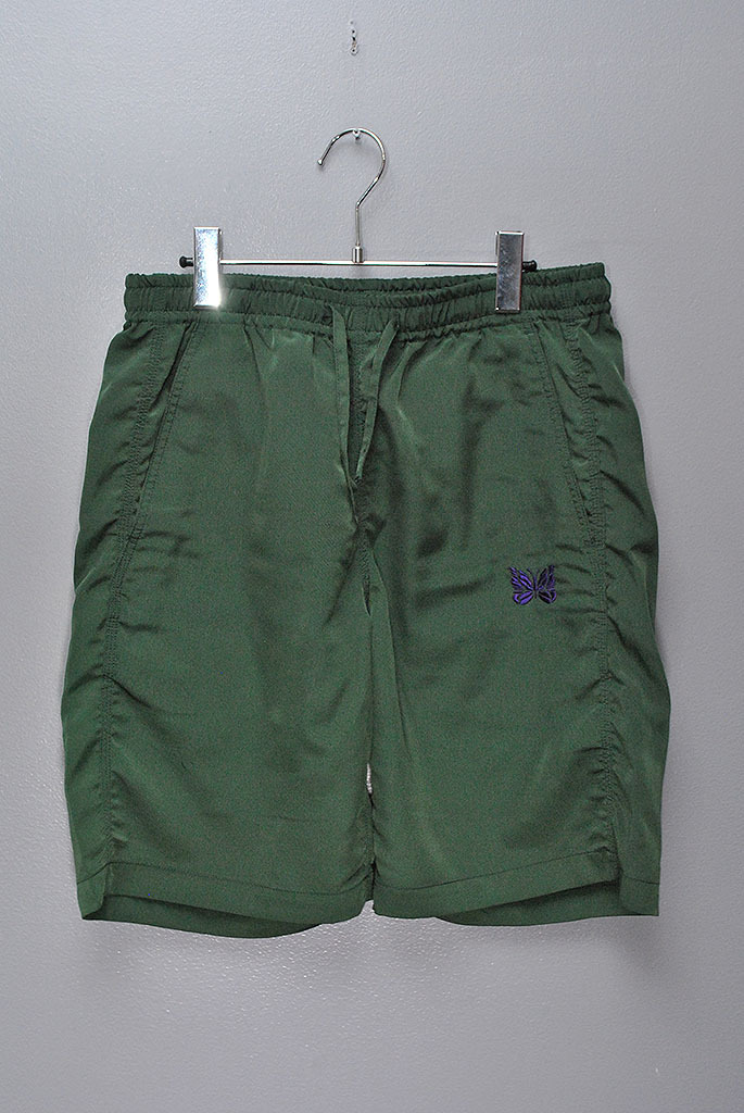 NEEDLES Basketballl Short - Poly Cloth needle z/ basketball / shorts / green /S
