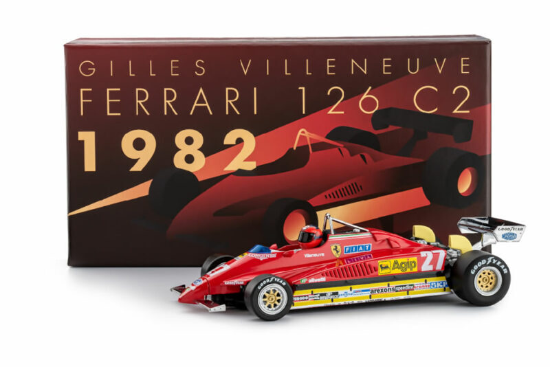 1/32 スロットカー POLICAR Ferrari 126 C2 #27 de Gilles Villeneuve 1982の画像1