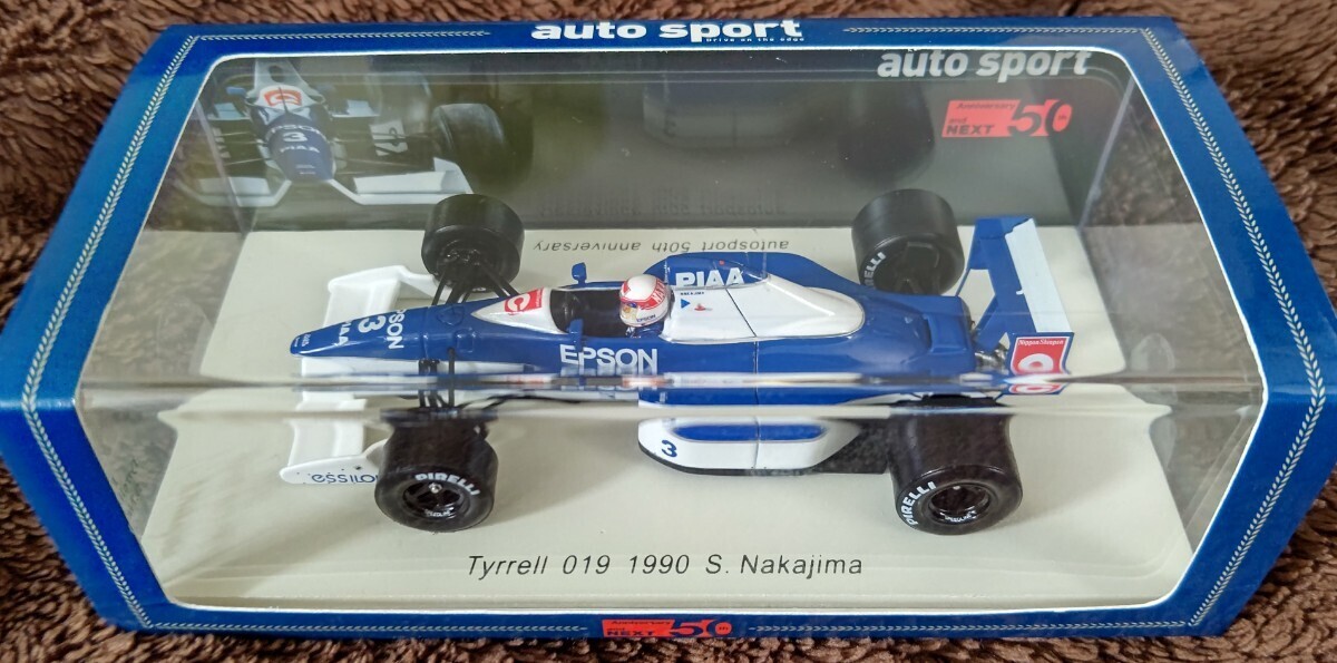 オートスポーツ50周年/特注 スパークモデル 1/43 ティレル・019・フォード 1990年 中嶋悟 spark/autosport 50th anniversary Tyrrell・Fordの画像7