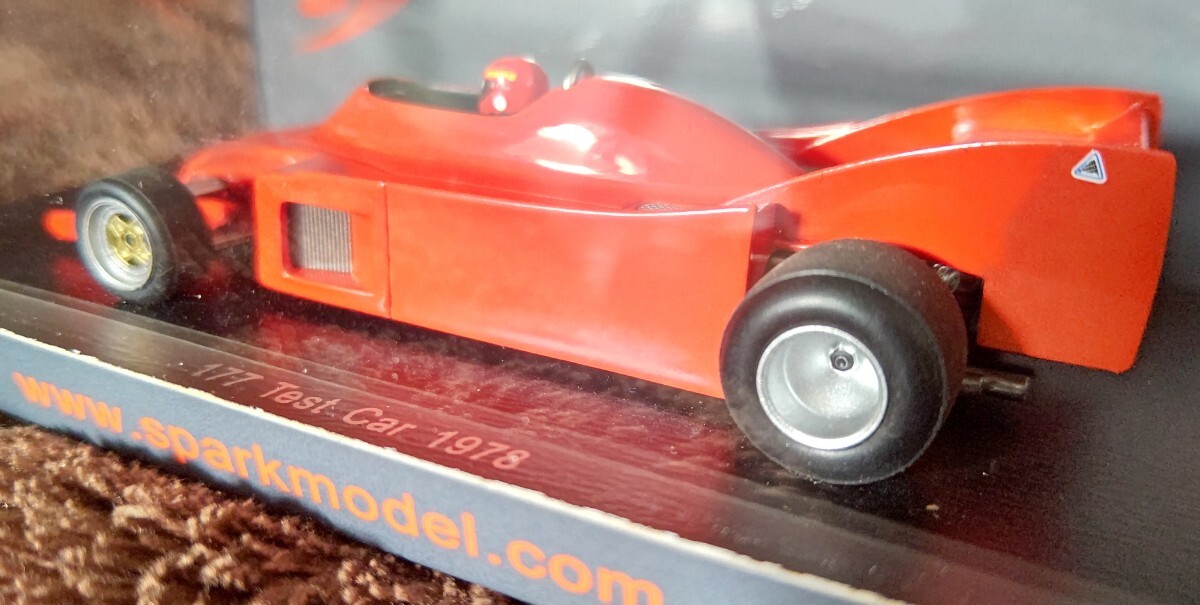 スパークモデル 1/43 アルファロメオ・177 1978年 ヴィットリオ.ブランビラ spark Vittorio.Brambilla 1978 Test Car Alfa romeo・177_画像9