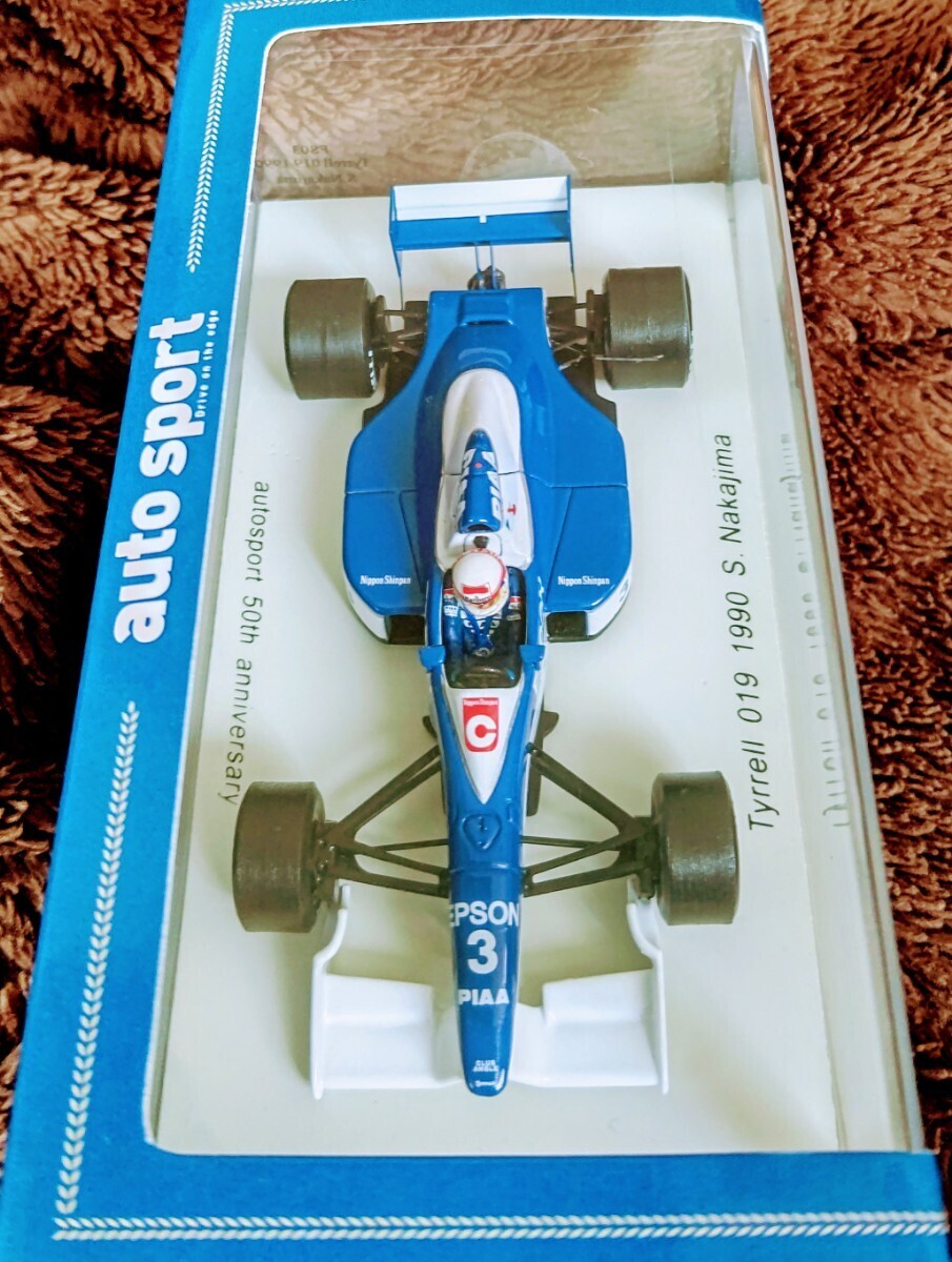 オートスポーツ50周年/特注 スパークモデル 1/43 ティレル・019・フォード 1990年 中嶋悟 spark/autosport 50th anniversary Tyrrell・Fordの画像5