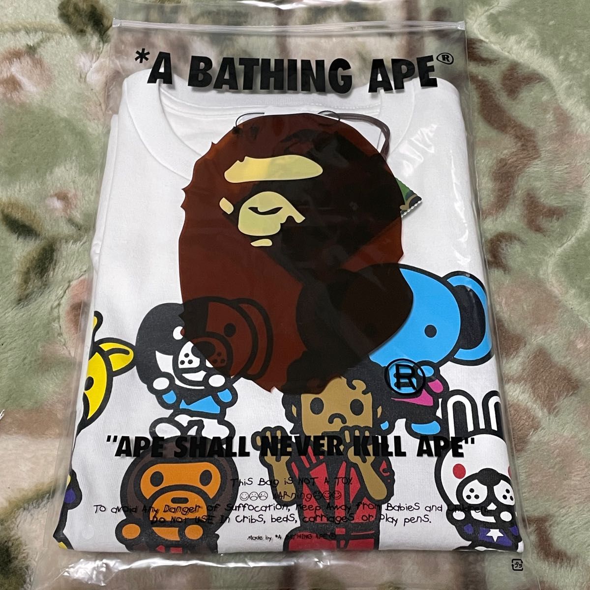 【 BAPE X MICHAEL JACKSON 】BABYMILO WHITE