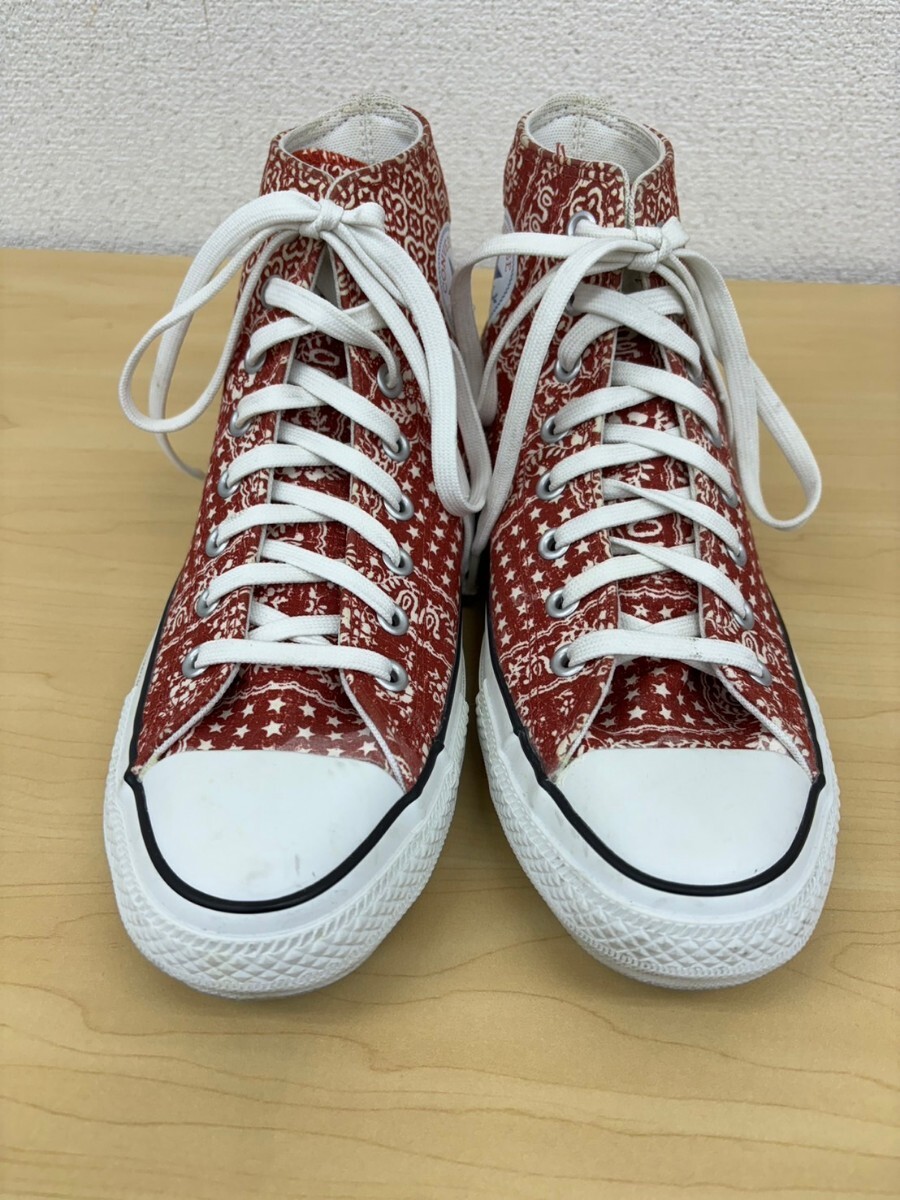 希少 別注 CONVERSE×REYN SPOONER コンバース×レインスプーナー オールスター ハイ アロハ 総柄 スニーカー 27.5cm 検索(東洋/サンサーフの画像2