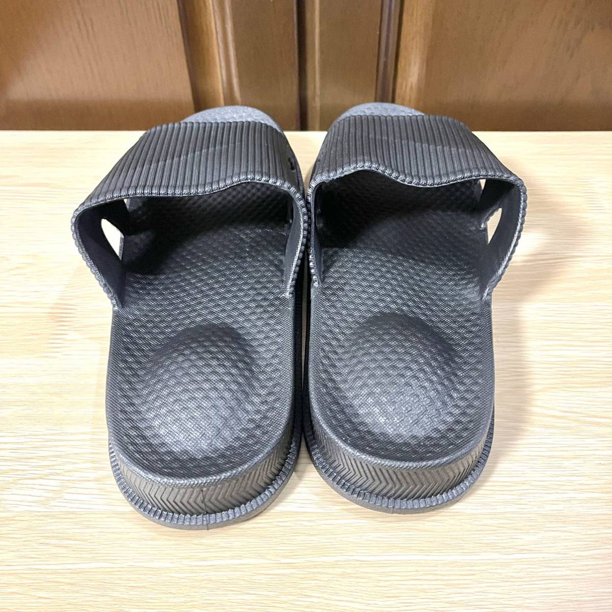  veranda sandals shower sandals veranda slippers slip prevention soft soundproofing deodorization black 26.5~27.0