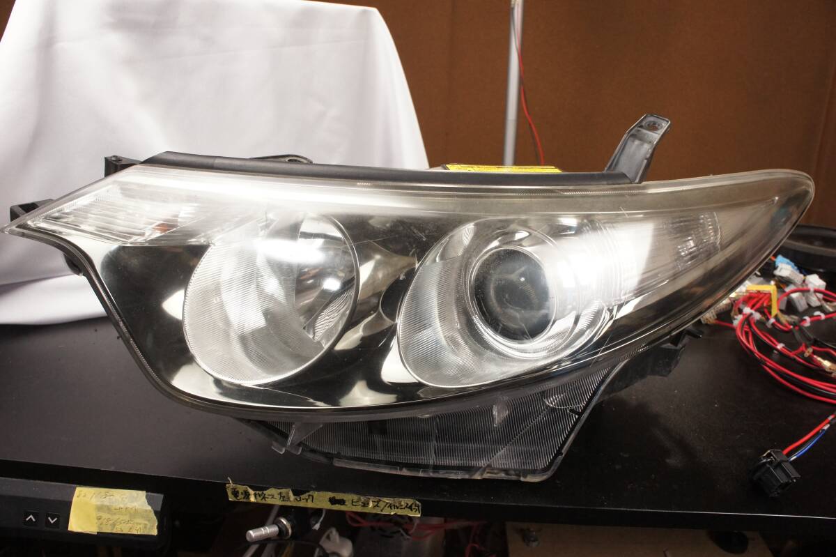 点灯OK 左右セット HID ヘッドライト バラスト付 ACR50W ACR55W GSR50W GSR55W エスティマ 助手席側 運転席側 28-192 トヨタ 純正 @5590s_画像6