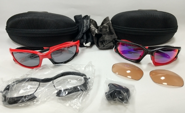 OAKLEY SPLIT JACKET CUSTOM 2セット ウインドガスケット付 オークリー スプリットジャケット カスタム_画像1