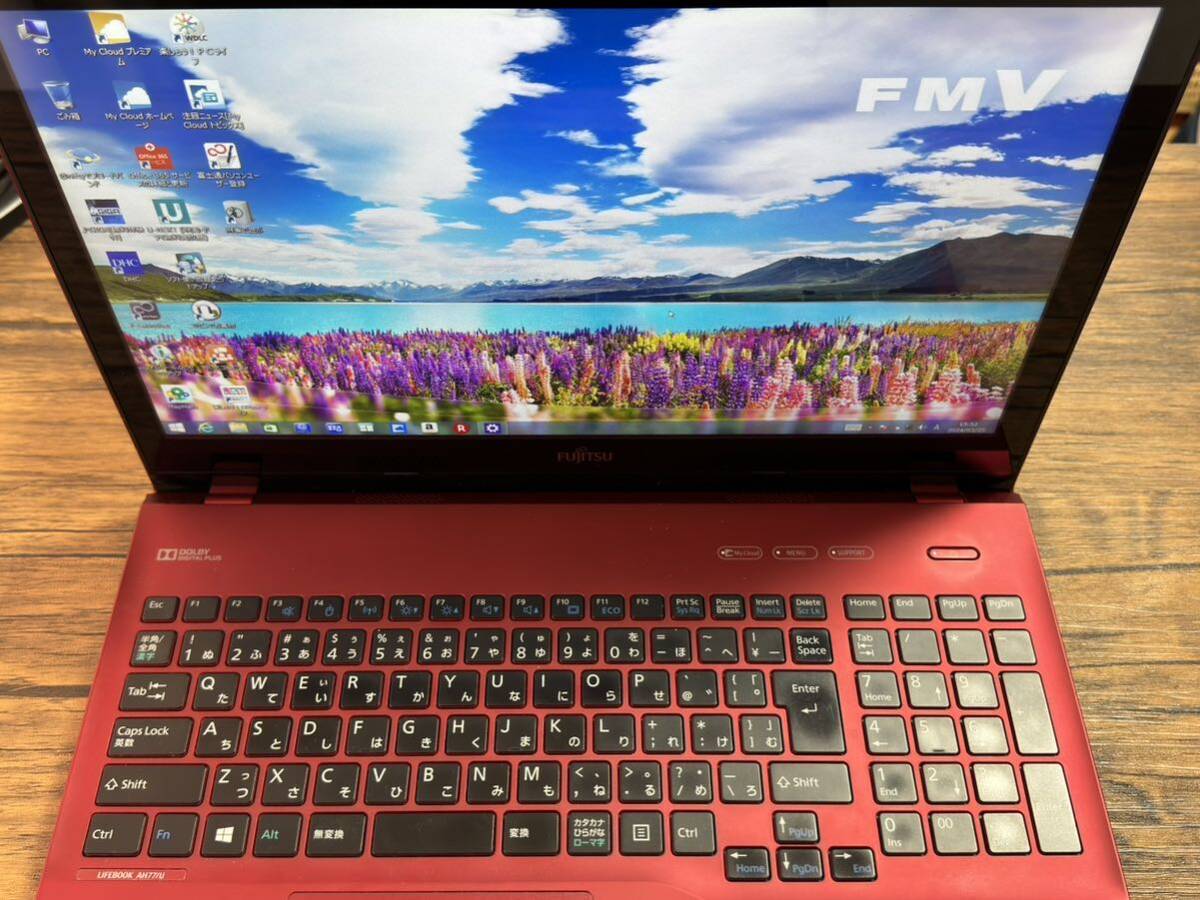 富士通 LIFEBOOK AH77/U 動作品 HD250GB SDD250GB Core i7搭載_画像1