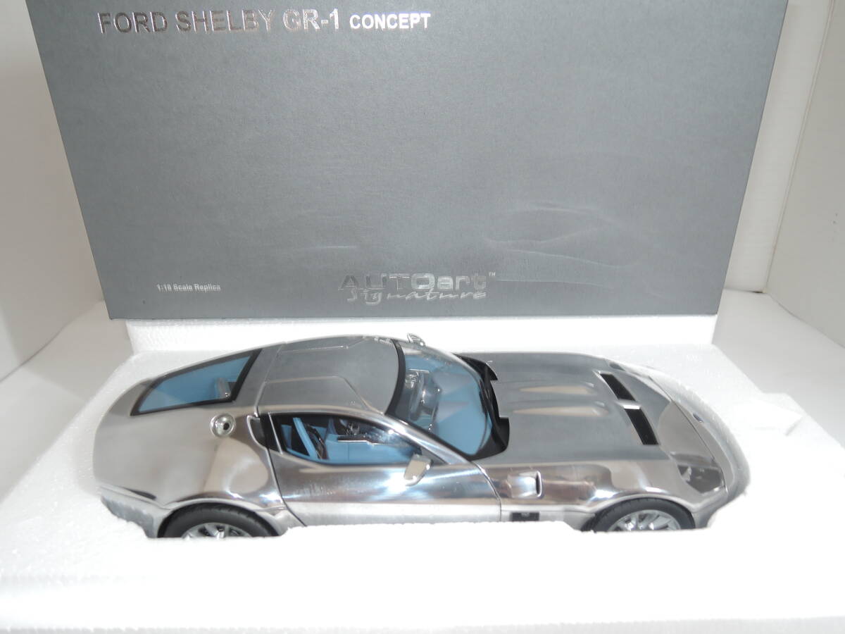 ☆送料無料・超レアAUTO art☆1/18 Ford Shelby GR-1 Concept Aluminum Die-Cast ☆240405の画像1