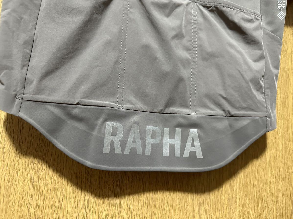 直営店購入 Rapha ラファ メンズプロチーム GORE-TEX ゴアテックス グレー色 サイズMの画像5